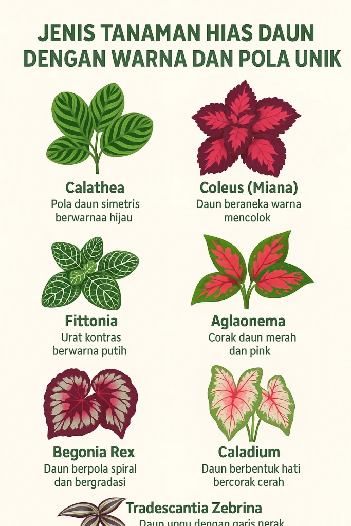 tanaman hias daun