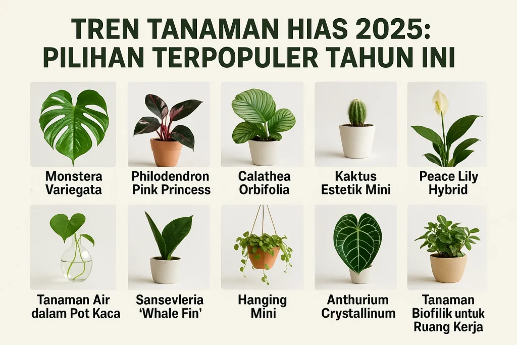 Tren tanaman hias 2025
